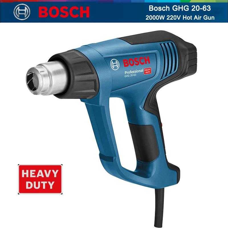 Bosch GHG 20-63  Ƽ Ʈ, 2000W, 220V,  ũ ÷, ߰ſ  ǳ, 3  ٶ, 150-500 L/min
